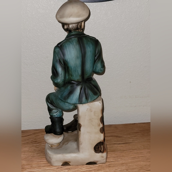 VINTAGE BOAT CAPTAIN, CERAMIC 14 Inches Tall - Picture 2 of 3